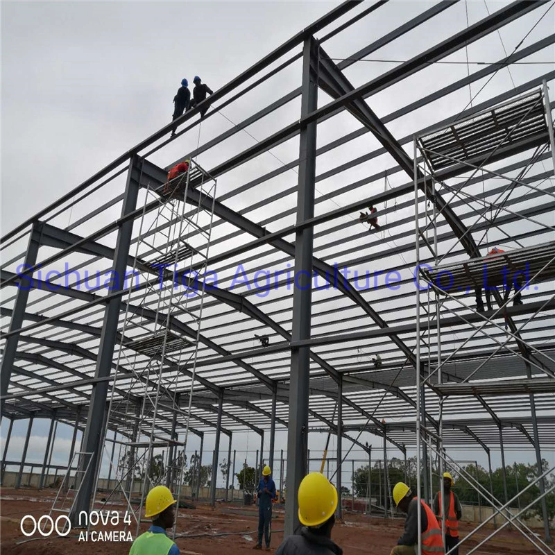 Pre-Engineered Long Span Industrial Construction Building Prefabaricated Steel Structure Warehouse