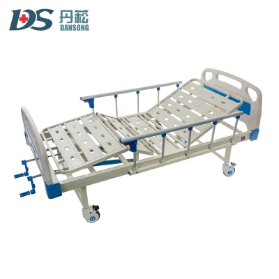 Fornecimento de fabricação chinesa dobrável ABS 2 funções cama de hospital Singapura