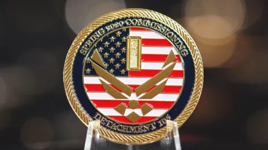 China Atacado Personalizado Liga de Zinco Logotipo 3D Metal Artesanato Promoção Presente Lembrança Comemorativa Exército Militar Prata Ouro Chile EUA Reino Unido Moedas de Desafio